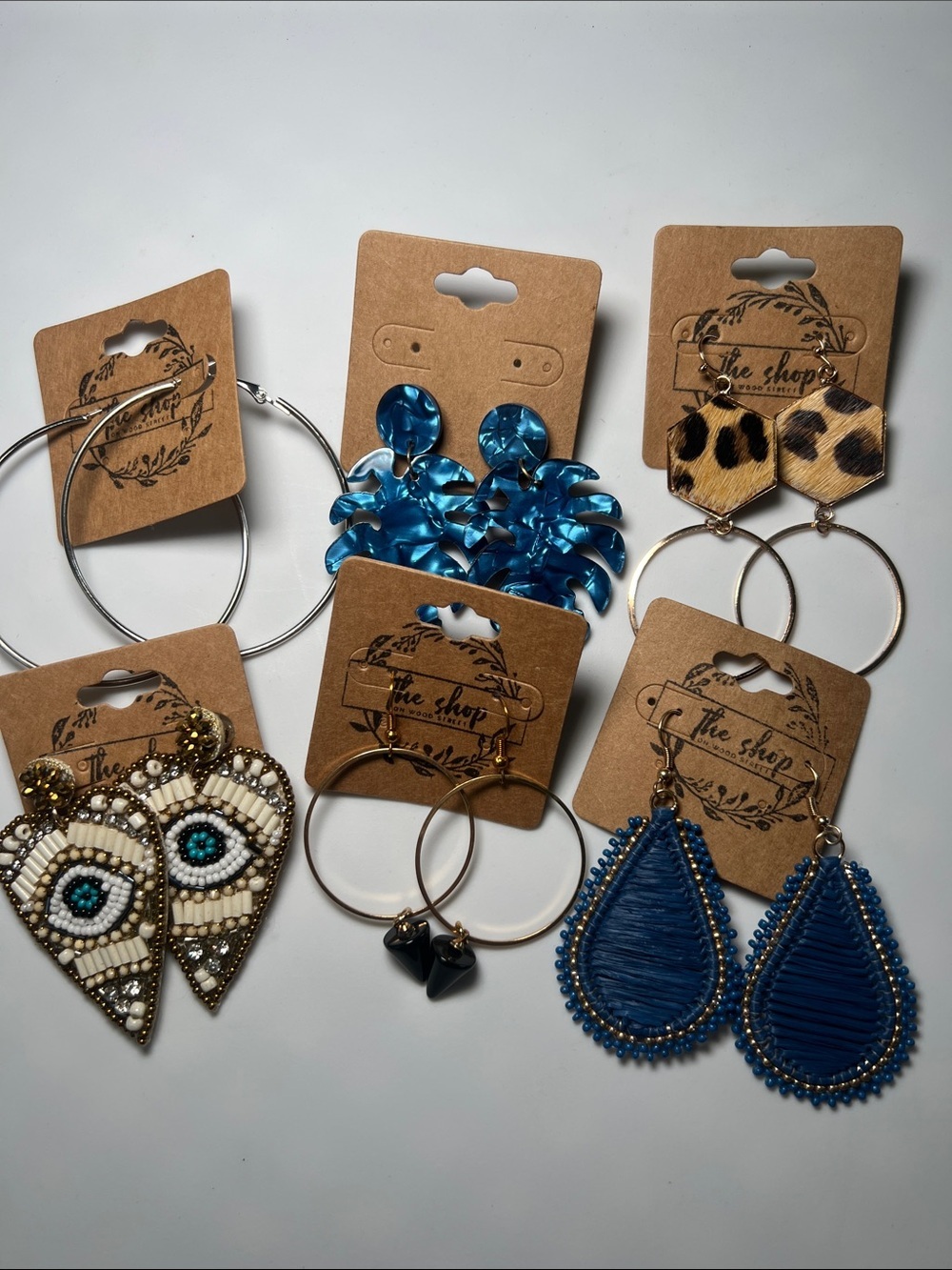Assorted Earring Bundle of 6 from Local Boutique